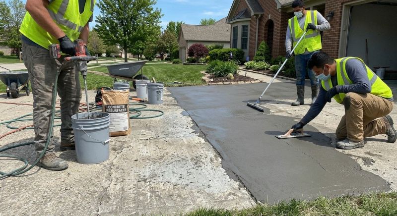Basement Concrete Resurfacing in West Des Moines, IA