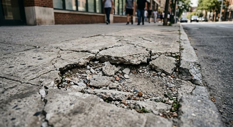 Exposed Aggregate Repair in West Des Moines, IA