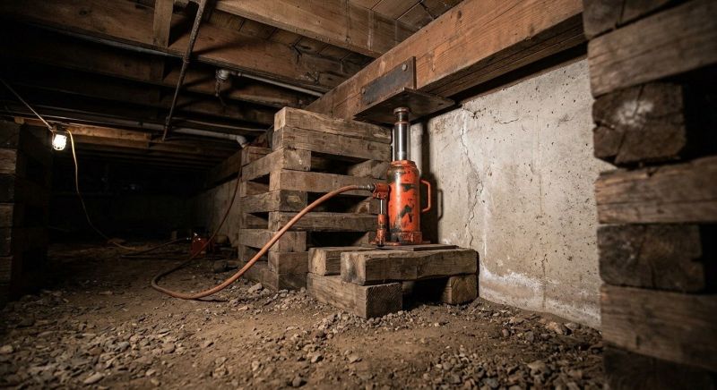 Foundation Jacking in Columbus, OH