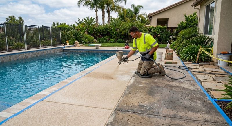 Pool Deck Resurfacing in Corpus Christi, TX