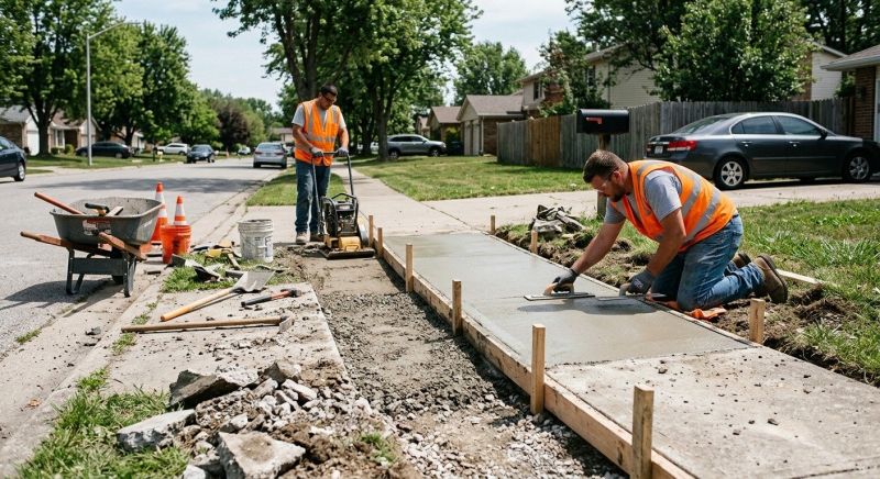 Sidewalk Grinding in West Des Moines, IA