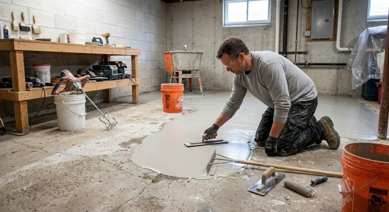 Slab Resurfacing in West Des Moines, IA